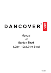 Dancover MS286410 Manual De Instrucciones