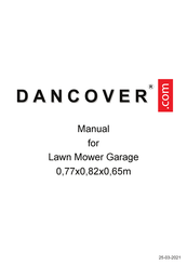 Dancover RG174000 Manual De Instrucciones