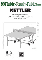 Kettler SMASH 1 Outdoo Instrucciones De Montaje