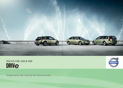 Volvo S40 Suplemento Del Manual De Instrucciones