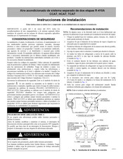 Carrier HCA7 Instrucciones De Instalación