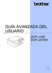 Brother DCP-J315W Guía Avanzada Del Usuario