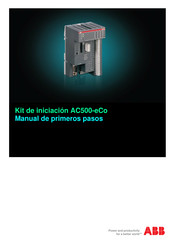 ABB AC500-eCo Manual De Primeros Pasos