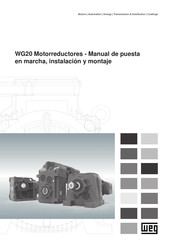 WEG WG20 Manual De Puesta En Marcha, Instalación Y Montaje