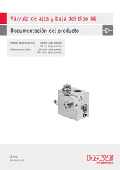 HAWE Hydraulik NE 80 Documentación Del Producto