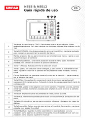 Simrad NSE8 Guía Rápida De Uso