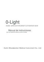 Guilin Woodpecker Medical Instrument 0-Light Manual De Instrucciones