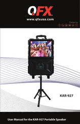 Qfx KAR-927 Manual Del Usuario