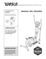 Weslo WLEL19917 Manual Del Usuario