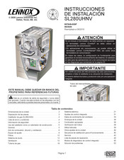 Lennox SL280UH060NV36A60C Instrucciones De Instalación