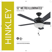 Hinkley 52 METRO ILLUMINATED Manual De Instrucciones