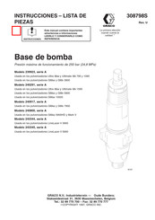 Graco 243344 Instrucciones - Lista De Piezas