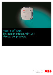 ABB i-bus KNX Manual Del Producto