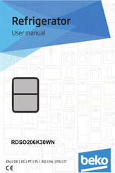 Beko RDSO206K30WN Manual Del Usuario