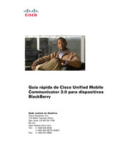 Cisco Unified Mobile Communicator 3.0 Guía Rápida