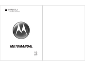 Motorola V3 GSM Manual Del Usuario