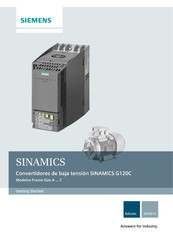 Siemens SINAMICS GC Guía Rápida