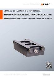 FIBRO BLACK LINE Serie Manual De Montaje Y Operacion