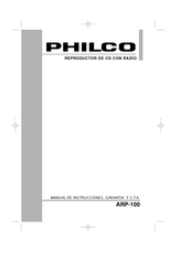 Philco ARP-100 Manual De Instrucciones