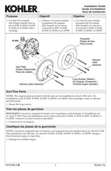 Kohler K-8302 Guia De Instalacion