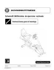 Schwinn Fitness Schwinn 240 Instrucciones Para El Montaje