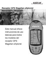 Magellan eXplorist Manual Básico Del Usuario