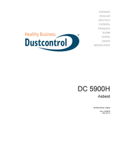 Dustcontrol DC 5900H Manual De Instrucciones