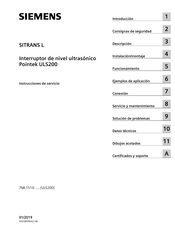 Siemens SITRANS L Pointek ULS200 Instrucciones De Servicio