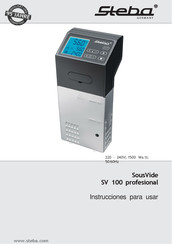 Steba SousVide SV 100 Instrucciones Para Usar