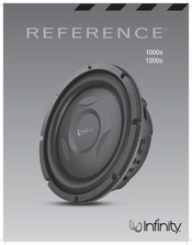 Infinity REF1000S-Z Manual De Instrucciones