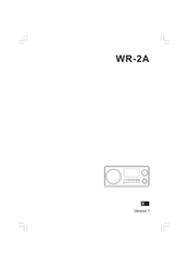 Sangean WR-2A Manual Del Usuario