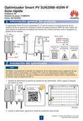 Huawei SUN2000-450W-P Guía Rápida