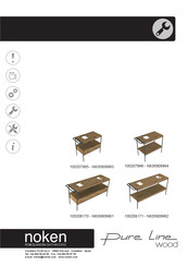 noken Pure Line Wood 100207966 - N835909964 Manual De Instrucciones