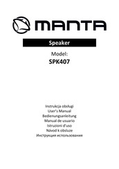 Manta SPK407 Manual De Usuario