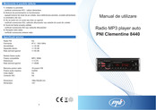 PNI Clementine 8440 Manual De Utilizare