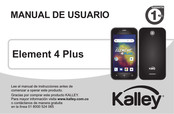 Kalley Element 4 Plus Manual De Usuario