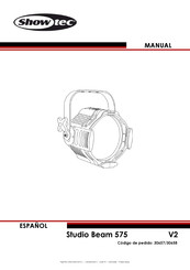 SHOWTEC Studio Beam 575 Manual Del Usario