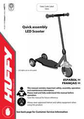 Huffy LED Scooter Montaje Rápido