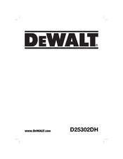 DeWalt D25302DH Traducido De Las Instrucciones Originales