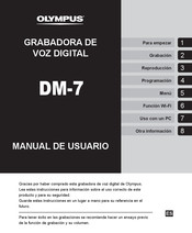 Olympus DM-7 Manual De Usuario