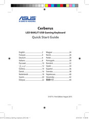 Asus Cerberus Guia De Inicio Rapido