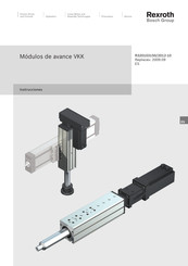 Bosch Rexroth VKK Manual De Instrucciones