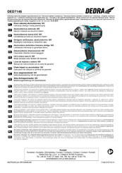 DEDRA DED7146 Manual De Instrucciones Con La Carta De Garantía