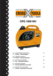 Cross Tools CPG 1000 INV Instrucciones Originales