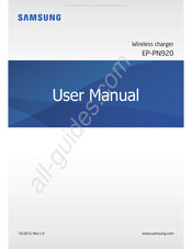 Samsung EP-PN920 Manual De Usuario