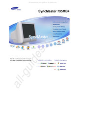 Samsung SyncMaster 795MB+ Manual De Instrucciones