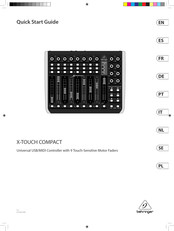 Behringer X-TOUCH COMPACT Manual Del Usuario