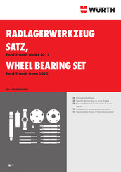 Würth 1952 003 645 Manual Del Usuario