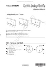 Samsung ARMANI LE52A900 Guia De Inicio Rapido