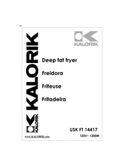 Kalorik USK FT 14417 Manual Del Usuario